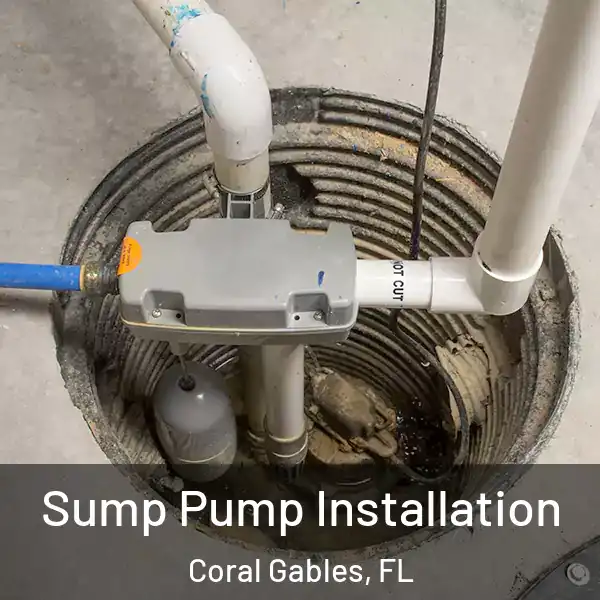  Sump Pump Installation Coral Gables, FL