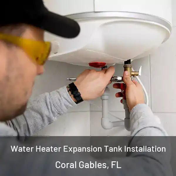  Water Heater Expansion Tank Installation Coral Gables, FL